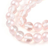 Baking Paint Transparent Glass Beads X1-DGLA-N011-10mm-03-3