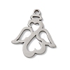 201 Stainless Steel Pendants STAS-S157-01A-P-1