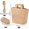  Rectangle Foldable Creative Kraft Paper Gift Bag CON-NB0001-86-2