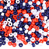 750Pcs 3 Colors Opaque Plastic Beads KY-PA0001-20-7