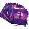 Halloween Witch Pumpkin Ghost Pattern Scrapbooking Paper Pads Set STIC-C010-33C-1