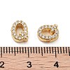 Rack Plating Brass Micro Pave Clear Cubic Zirconia Beads KK-G500-30G-Q-3