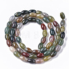 Natural Indian Agate Beads Strands X-G-S364-014-2