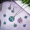 20Pcs 5 Style Plated Alloy Pendants FIND-CA0005-69-4