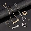  12Pcs Brass Box Chain Bracelet KK-NB0002-62-4