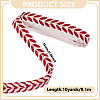 Polyester Ribbons SRIB-WH0011-279E-2