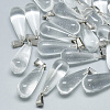 Synthetic Quartz Crystal Pendants G-T081-27-1