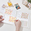 80 Slots PVC Nail Art Sticker Storage Books AJEW-SP0006-35B-3