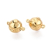 Brass Box Clasps KK-Q074-10G-2