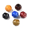 Opaque Acrylic Imitation Cat Eye Beads MACR-L016-02-1