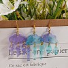 Crystal Drop Glue Diy Resin Mirror Connected Earring Pendants PW-WG2B890-02-3