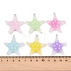 Transparent Resin Pendants RESI-P049-02B-P-3