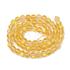 Synthetic Moonstone Beads Strands G-R375-6mm-A07-2