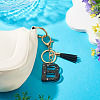 1Pc Resin Letter Keychains KEYC-TADJ0001-09B-5