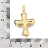 Easter Brass Pendants KK-E802-19G-B-3