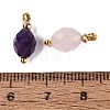 Natural Mixed Stone Pendants GG-N004-02G-01-3