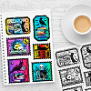 Custom PVC Plastic Clear Stamps DIY-WH0618-0107-4