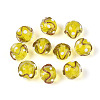 Handmade Gold Sand Lampwork Beads LAMP-N038-01D-1
