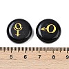 10Pcs 10 Styles Natural Obsidian Cabochons G-G193-03G-3