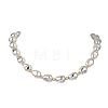 Oval CCB Plastic Beads Necklace & Bracelets Sets SJEW-JS01375-4
