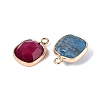 Natural & Synthetic Mixed Stone Pendants G-Q606-33KCG-2