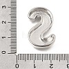 Brass Slide Charms KK-Z163-01P-S-3