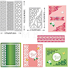 Carbon Steel Cutting Dies Stencils DIY-WH0309-248-2