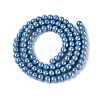 Electroplate Opaque Glass Beads Strands GLAA-T032-P4mm-AB13-01-2