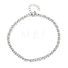 304 Stainless Steel Chain Bracelets BJEW-P376-03P-4
