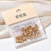 SHEGRACE Brass Beads XGRQ1A216-321G-6