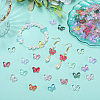 200Pcs Transparent Baking Paint Glass Beads GLAA-PA0001-13-3