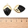 Natural Obsidian Pendants G-U019-03B-08-3