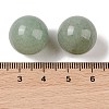 Natural Green Aventurine No Hole Sphere Beads G-K353-04D-02-3