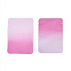 Two Tone Rectangle Plastic Zip Top Gift Bags OPP-C003-01C-03-1