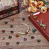 20Pcs Natural Indian Agate European Beads G-SP0001-48-4