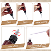 36Pcs Plastic Squeeze Bottles AJEW-WA0003-54-4