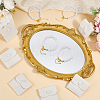12Pcs Round ABS Plastic Imitation Pearl Bead Bracelets BJEW-OC00004-4