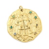 Real 18K Gold Plated PVD Vacuum Plating 304 Stainless Steel Pendants STAS-L278-003G-03-1