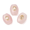 Natural Rose Quartz European Beads GG-CBA9389-01I-1