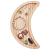 Wooden Crystal Ornament Display Tray AJEW-WH0324-32-1