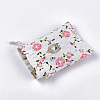 Polycotton(Polyester Cotton) Packing Pouches Drawstring Bags ABAG-T007-02N-3