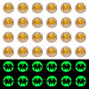 50G Luminous Transparent Acrylic Beads OACR-TAD0001-01M-1