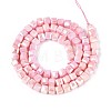 Anti-Tarnish Electroplate Glass Beads Strands GLAA-T025-4mm-10I-2