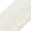 Crystal Glass Rondelle Beads Strands LS-EGLA-F049C-01-3
