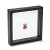 Square Transparent PE Thin Film Suspension Jewelry Display Box CON-D009-01C-03-1