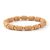 Alloy & Resin Beads Stretch Bracelets for Women UJ8716-6-1