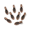 Tibetan Style Pendant Bails LS-X-RAB3357Y-1