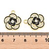 Alloy Black Enamel Pendants FIND-C095-09G-3