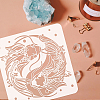 PET Hollow Out Drawing Painting Stencils DIY-WH0391-0123-3