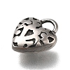 Retro 304 Stainless Steel Charms STAS-L284-18AS-06-2